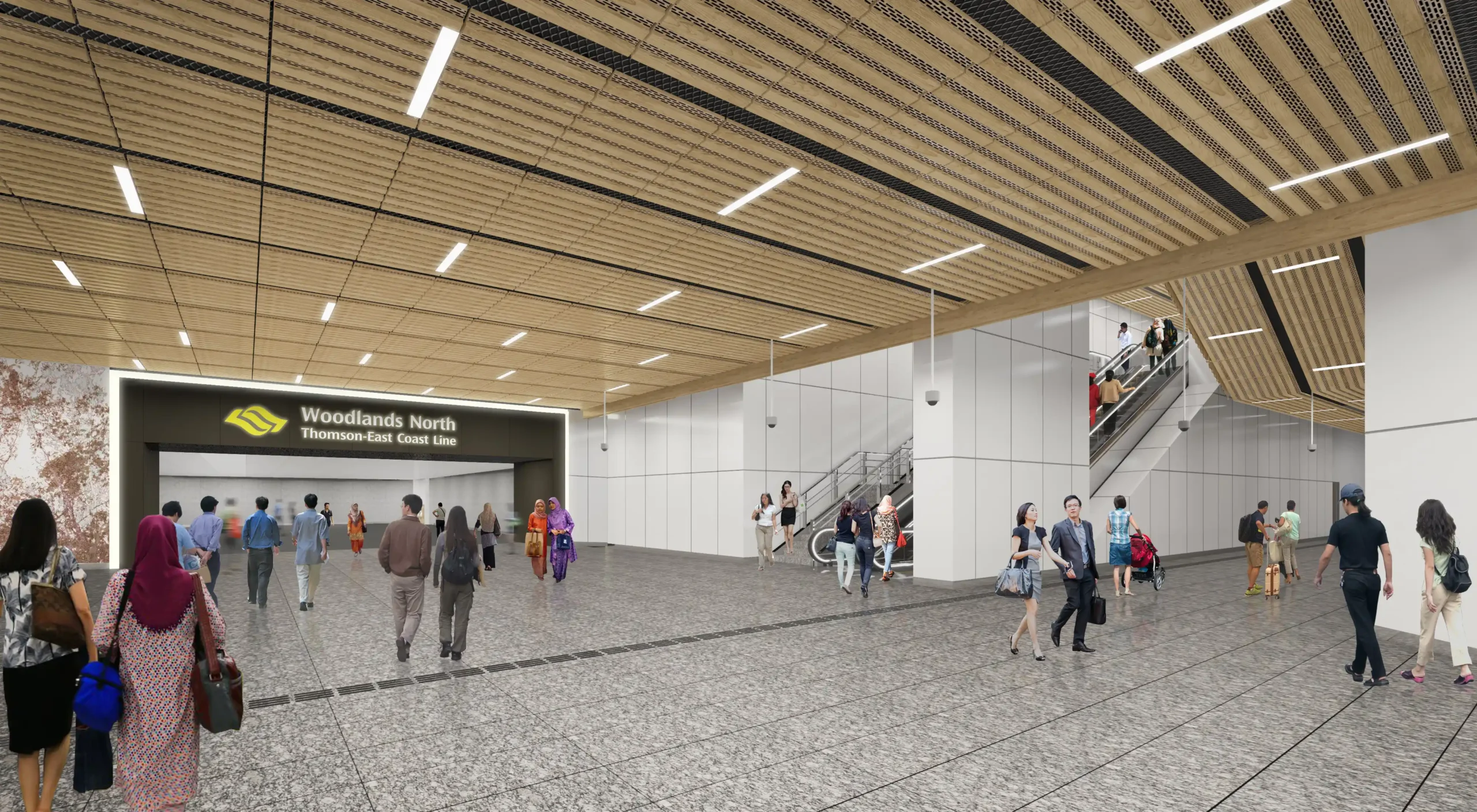 Johore Singapore RTS Woodlands North Station scaled 1 Johore Singapore RTS Woodlands North Station scaled 1
