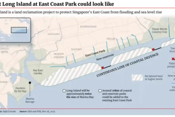 What Long Island at East Coast could Look Like. Source: CNA