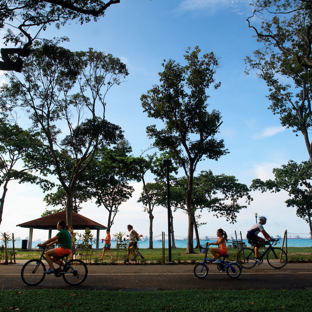 East Coast Park just minutes drive from Grand Dunman